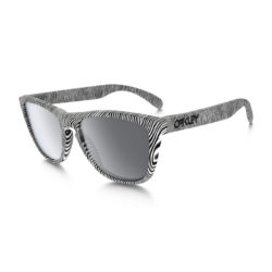 Men's Oakley Sunglasses - Oakley Frogskin. Polished White/Fingerprint - Black Iridium